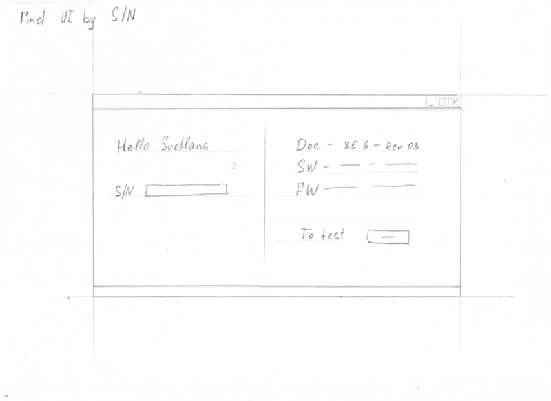 Paper wireframing
