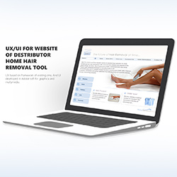 UX/UI for website
